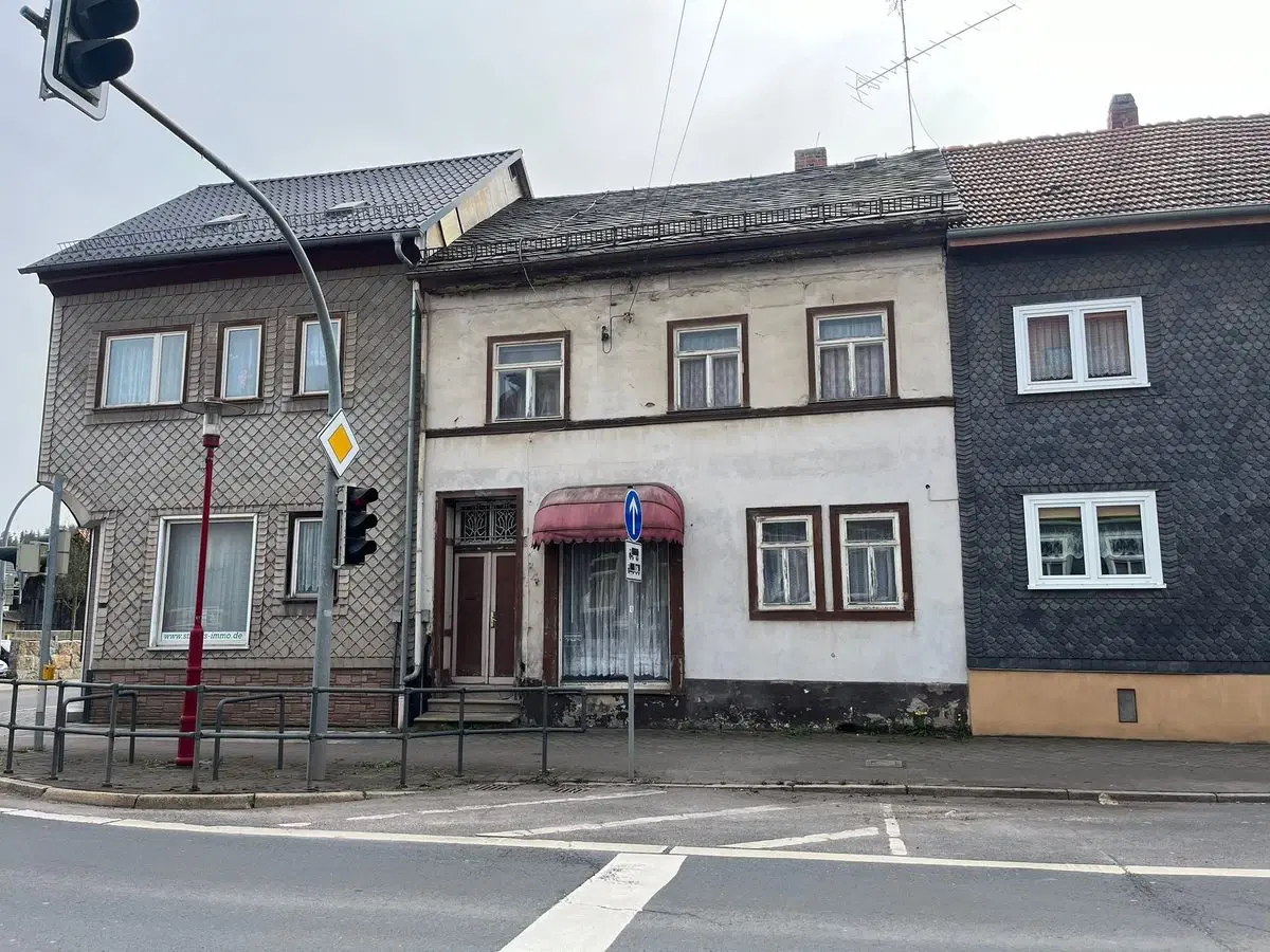 Gebouw in het centrum van Ilmenau - Duitsland