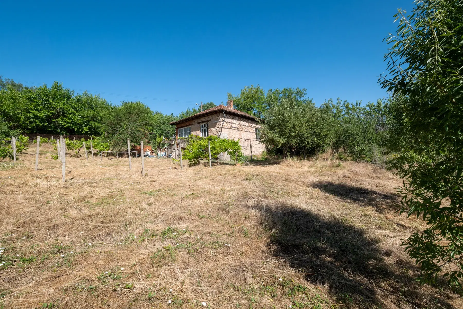 Huis op 2.564 m2 grond in Cherna Mogila - Bulgarije