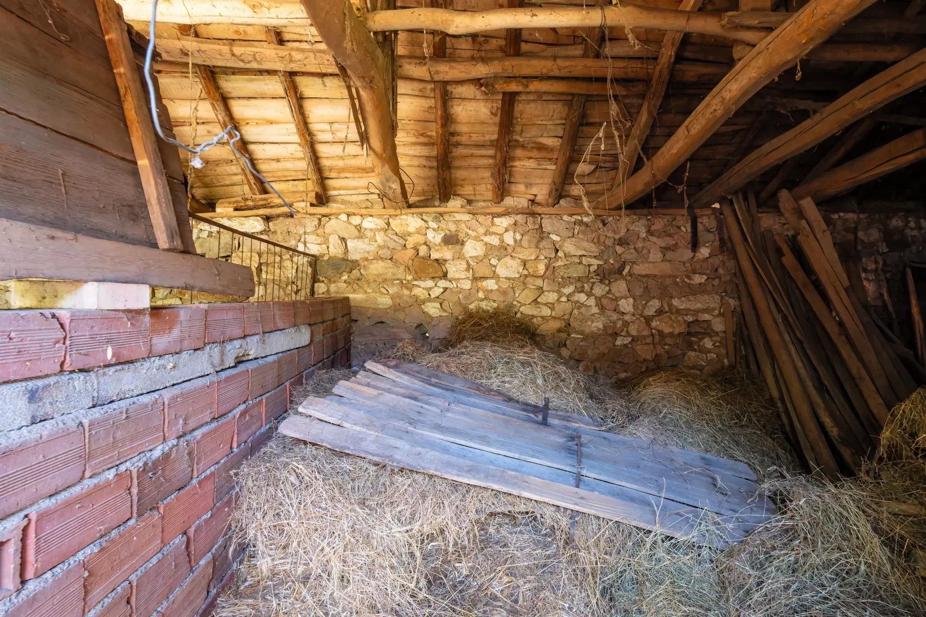 Huis op 2.564 m2 grond in Cherna Mogila - Bulgarije