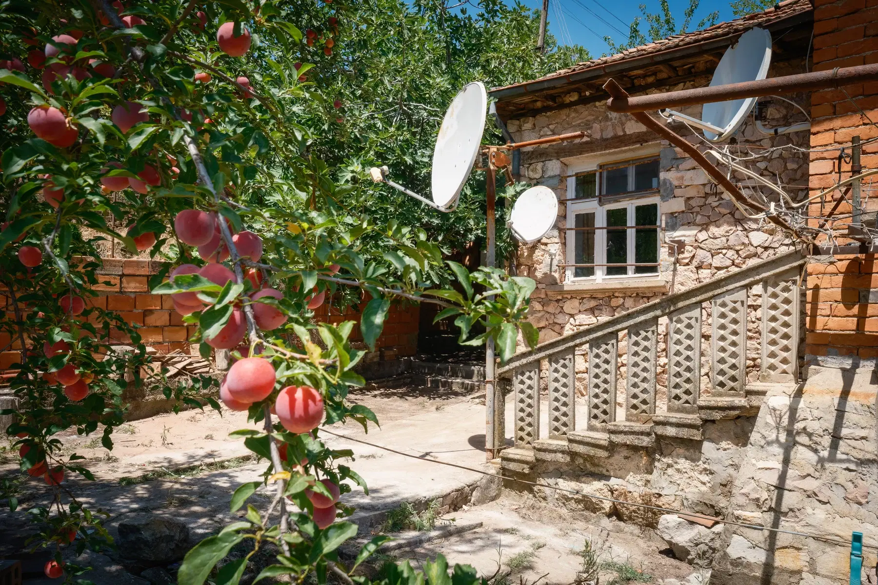 Huis op 2.564 m2 grond in Cherna Mogila - Bulgarije