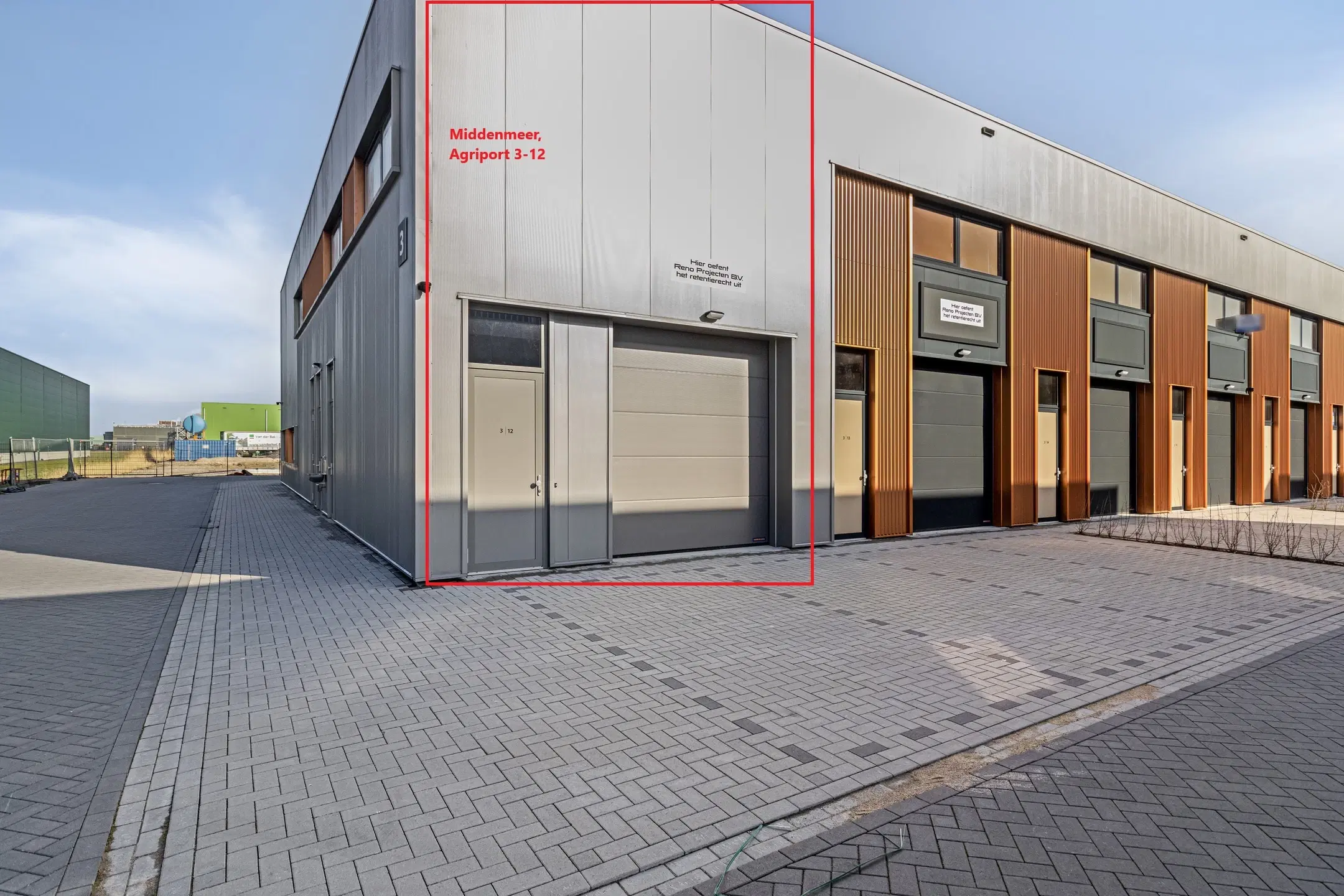 Combinatieveiling Middenmeer, Agriport 3-12 en 3-13