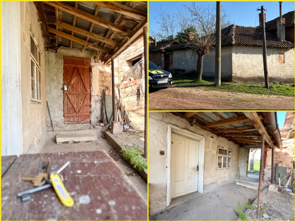 Gezinswoning met 800 m² grond met fruitbomen in Ovcha Mogila, Veliko Tarnovo - Bulgarije