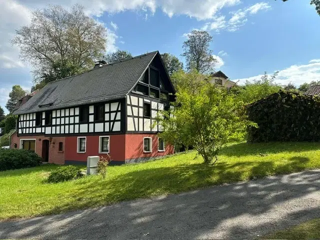 Renovatie woonhuis op een unieke locatie in Hermsgrün, Erzgebirge - Vogtland - Duitsland
