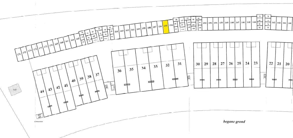 Garagebox nr. 43 a/d Vlaemsche Hoeve te Vlijmen