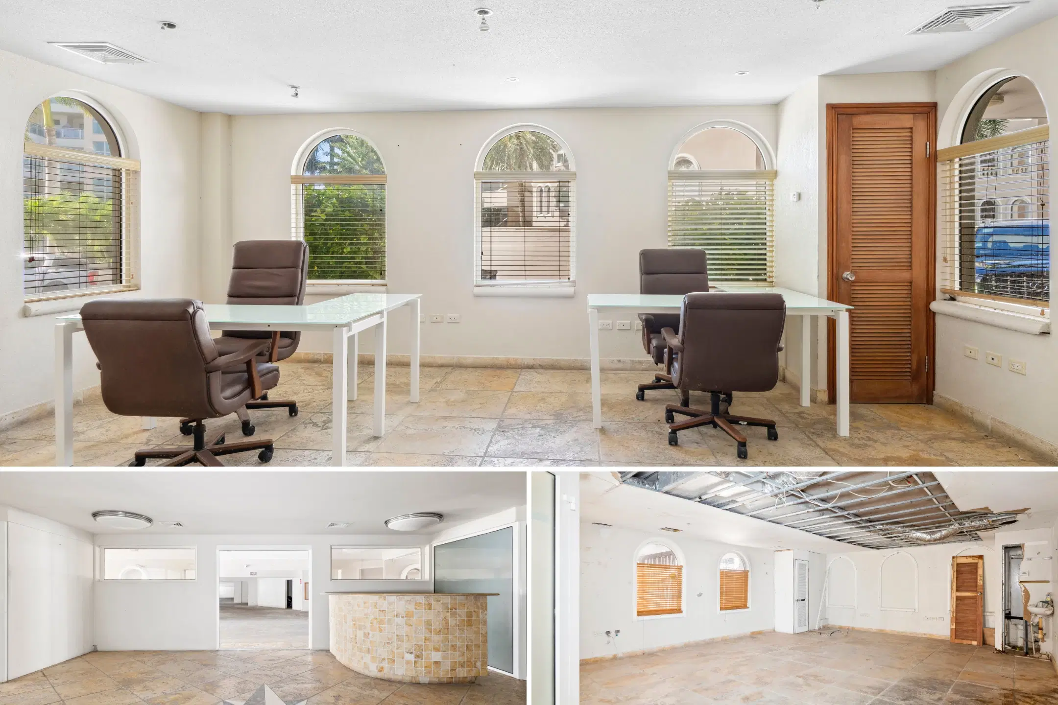 Lobby / Kantoor (A-3) gelegen in Tower Building van Rainbow Beach Club te Cupecoy (Sint Maarten)