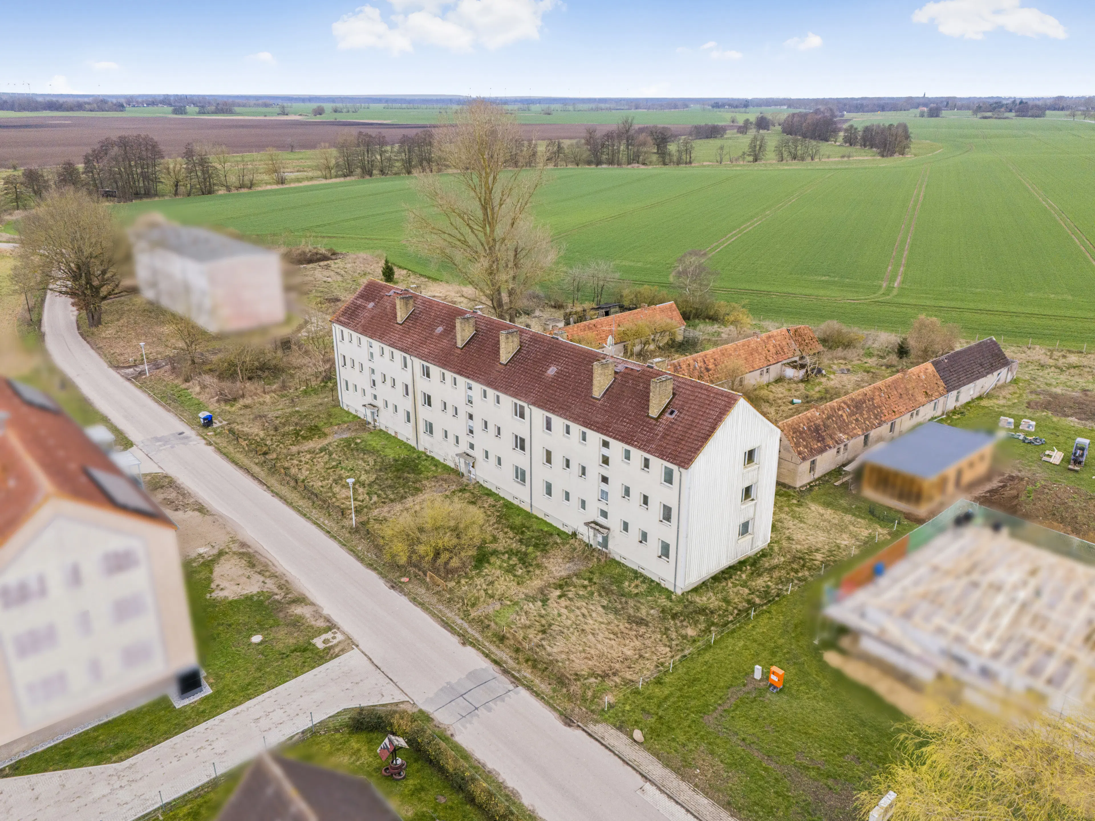 Appartementencomplex met 21 woningen en 20 garageboxen in Gribow - Duitsland