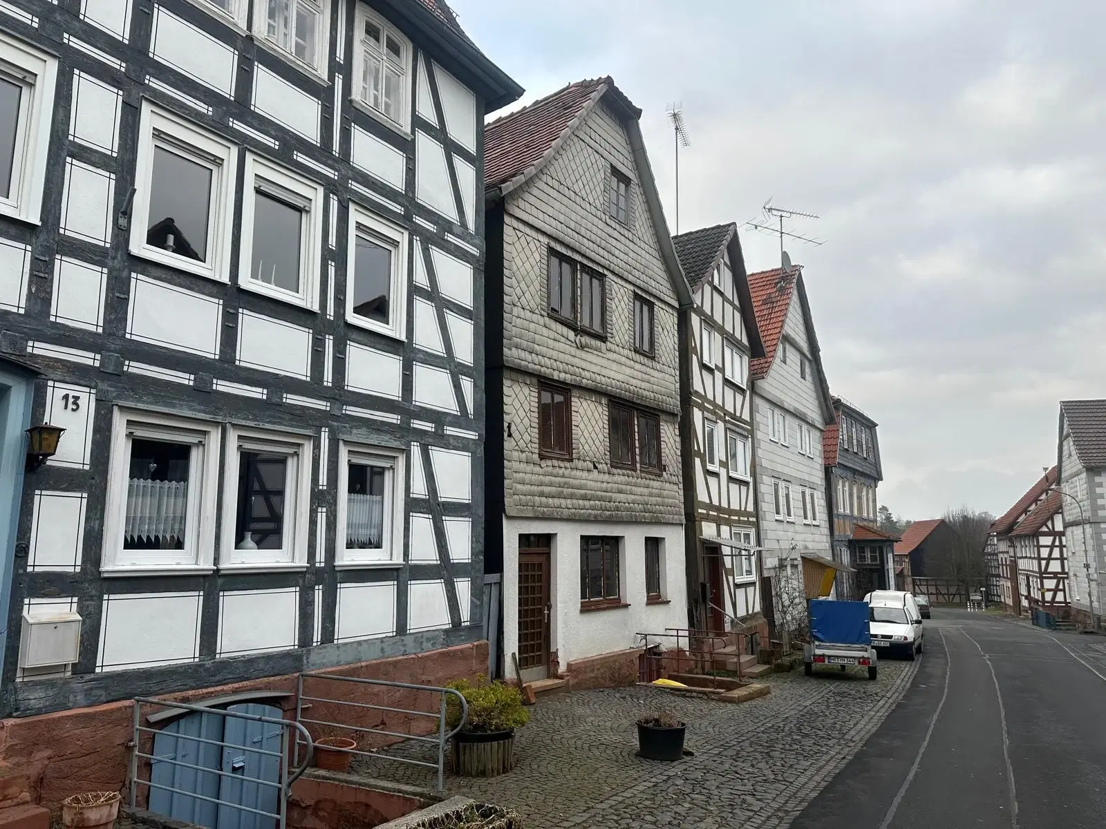 Authentiek vakwerkhuis in Rauschenberg, Winterberg, Hessen - Duitsland