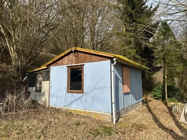 Bungalow op 532 m² eigendom perceel in Schwarza, Thüringen - Duitsland