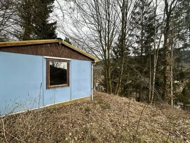 Bungalow op 532 m² eigendom perceel in Schwarza, Thüringen - Duitsland