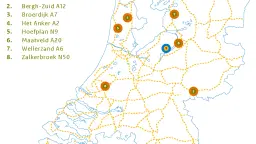 Huurrechten van 7 benzinestationlocaties iov. Rijksvastgoedbedrijf