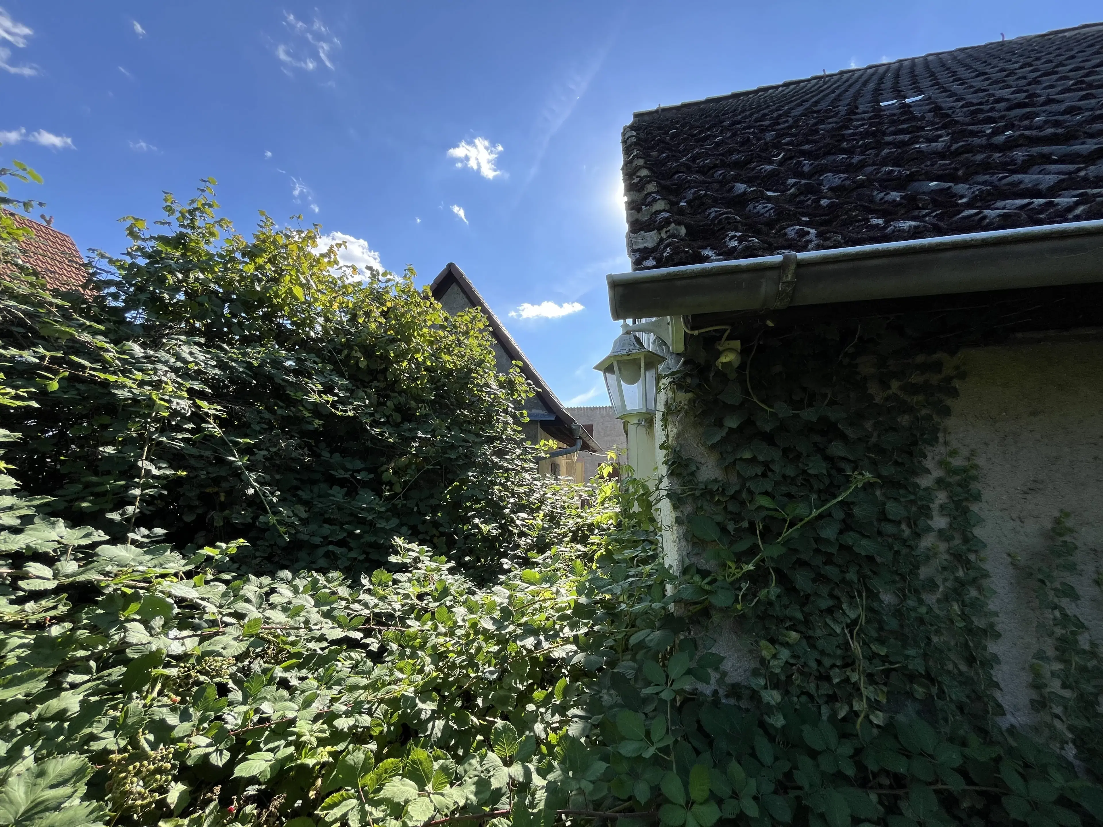 Vakwerkhuis met ruime tuin en bijgebouw op perceel van 821 m² in Dobitschen - Duitsland