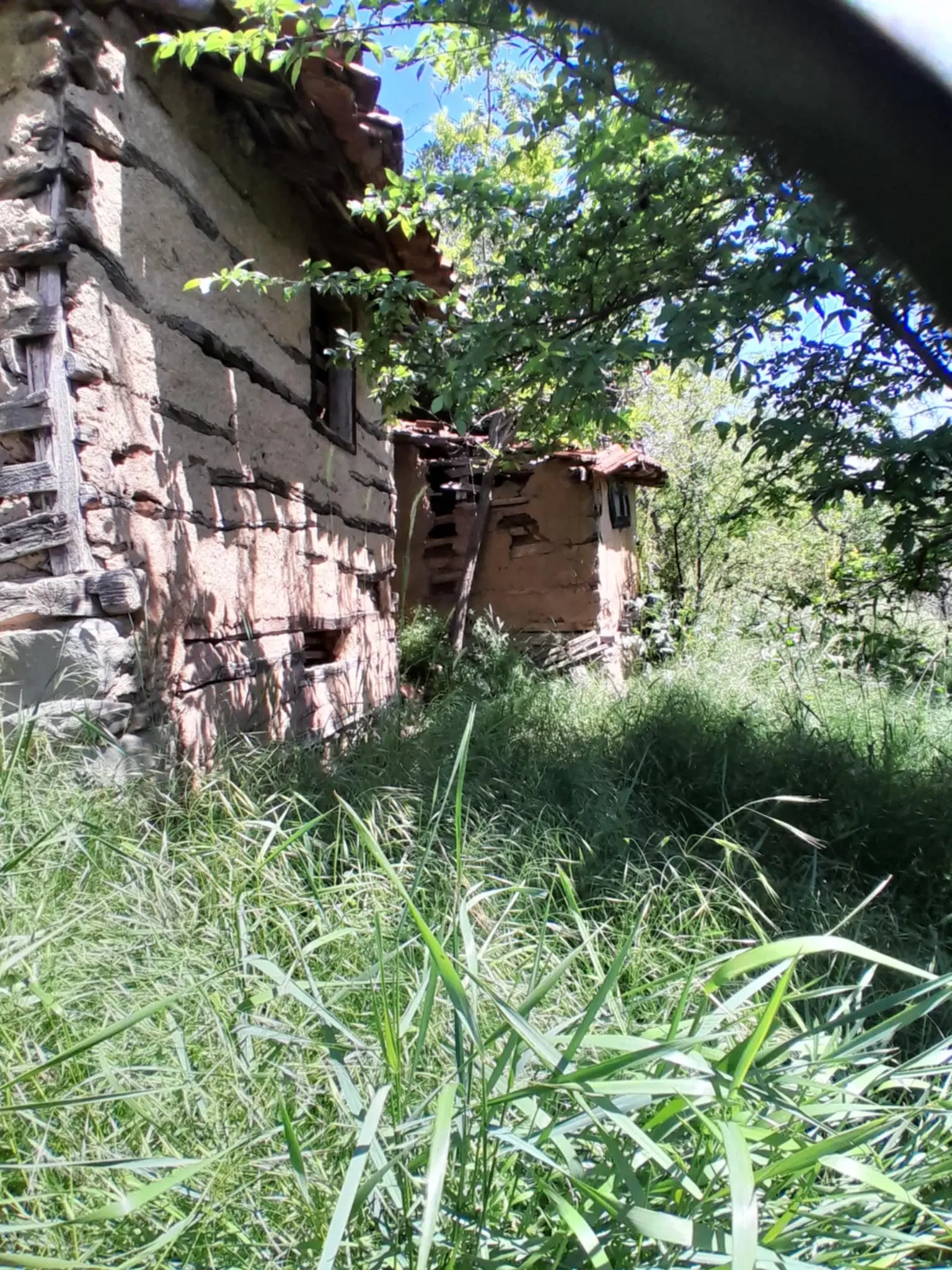 Woning aan de rivier met bijgebouw en 1.100 m² grond in Podgore, Vidin - Bulgarije