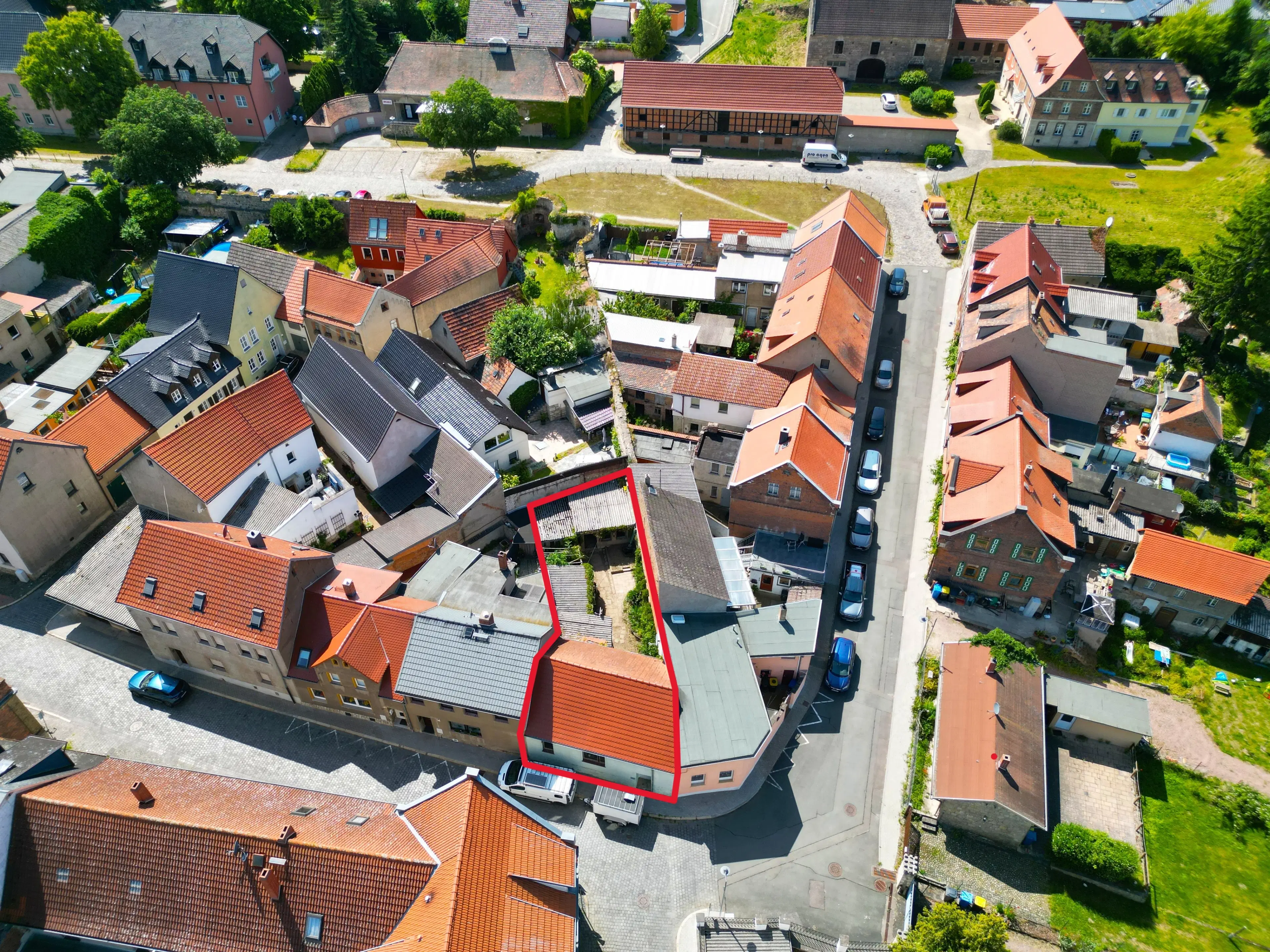 Historisch huis met tuin, middeleeuwse sfeer in Laucha an der Untstrut - Duitsland