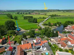 Historisch huis met tuin, middeleeuwse sfeer in Laucha an der Untstrut - Duitsland