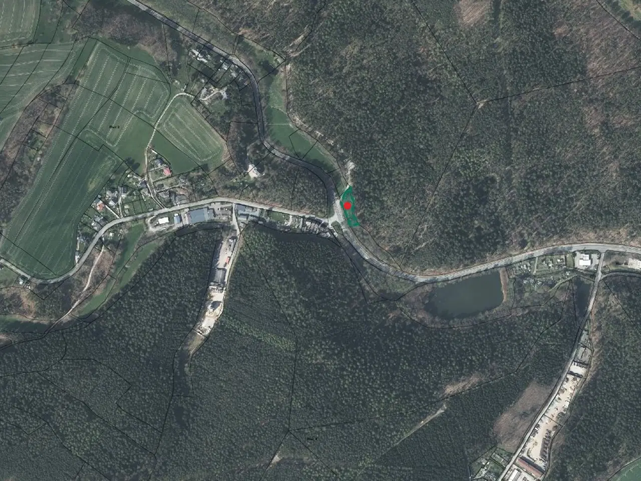 Perceel van 1.429 m² in de natuur van Greiz - Duitsland