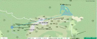 45.922 m² bosgrond (één perceel) - Kostel, Veliko Tarnovo - Bulgarije
