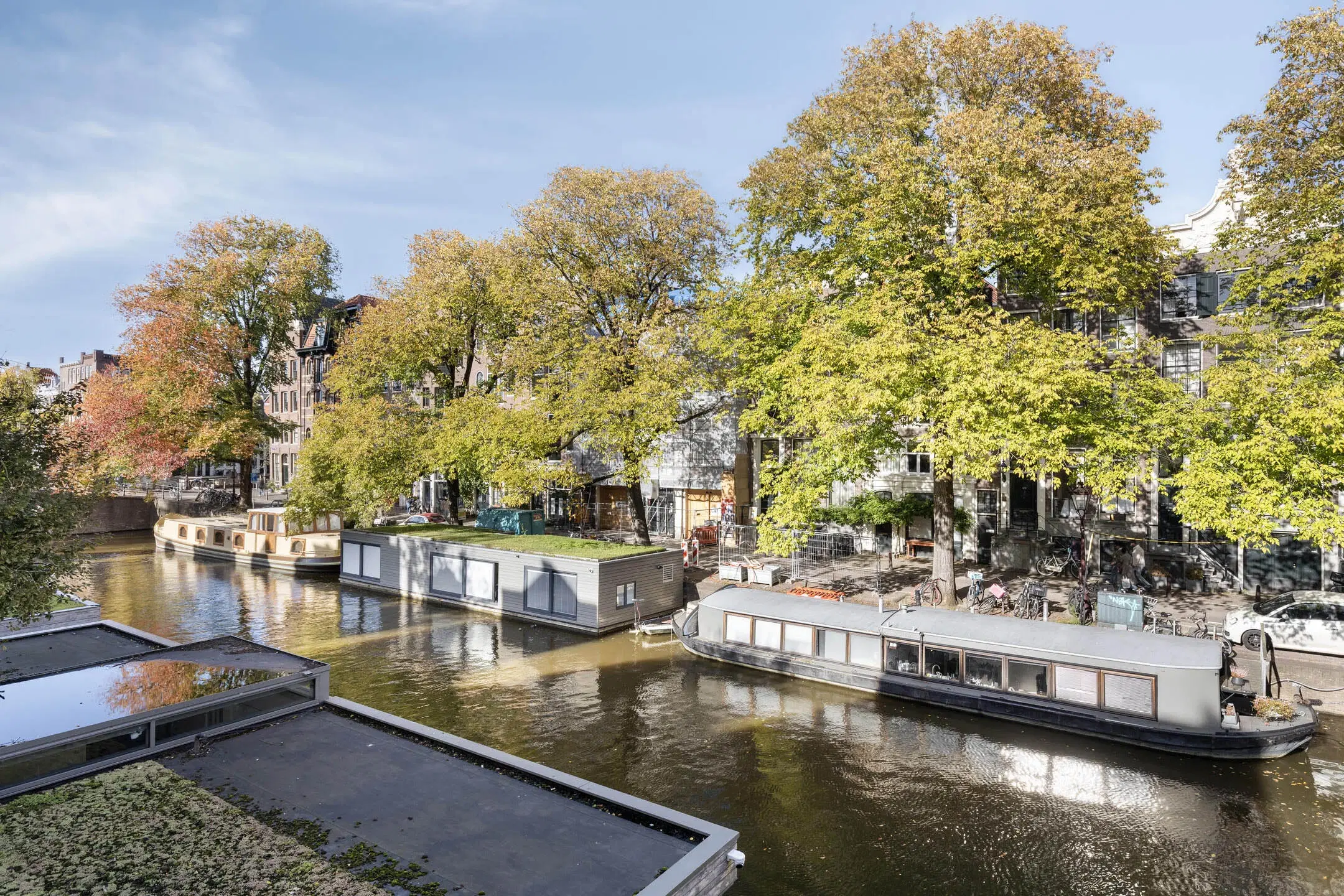 Grachtenpand met schuilkerk | Amsterdam, Brouwersgracht 130-134