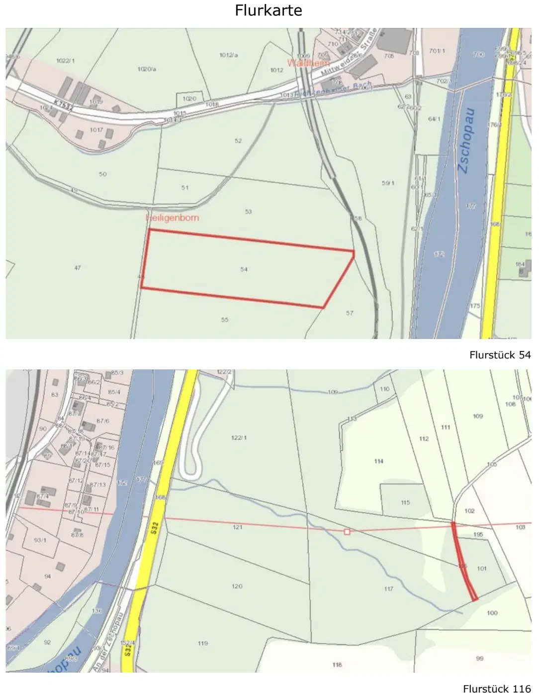 1,5 hectare bosgrond in Waldheim - Duitsland