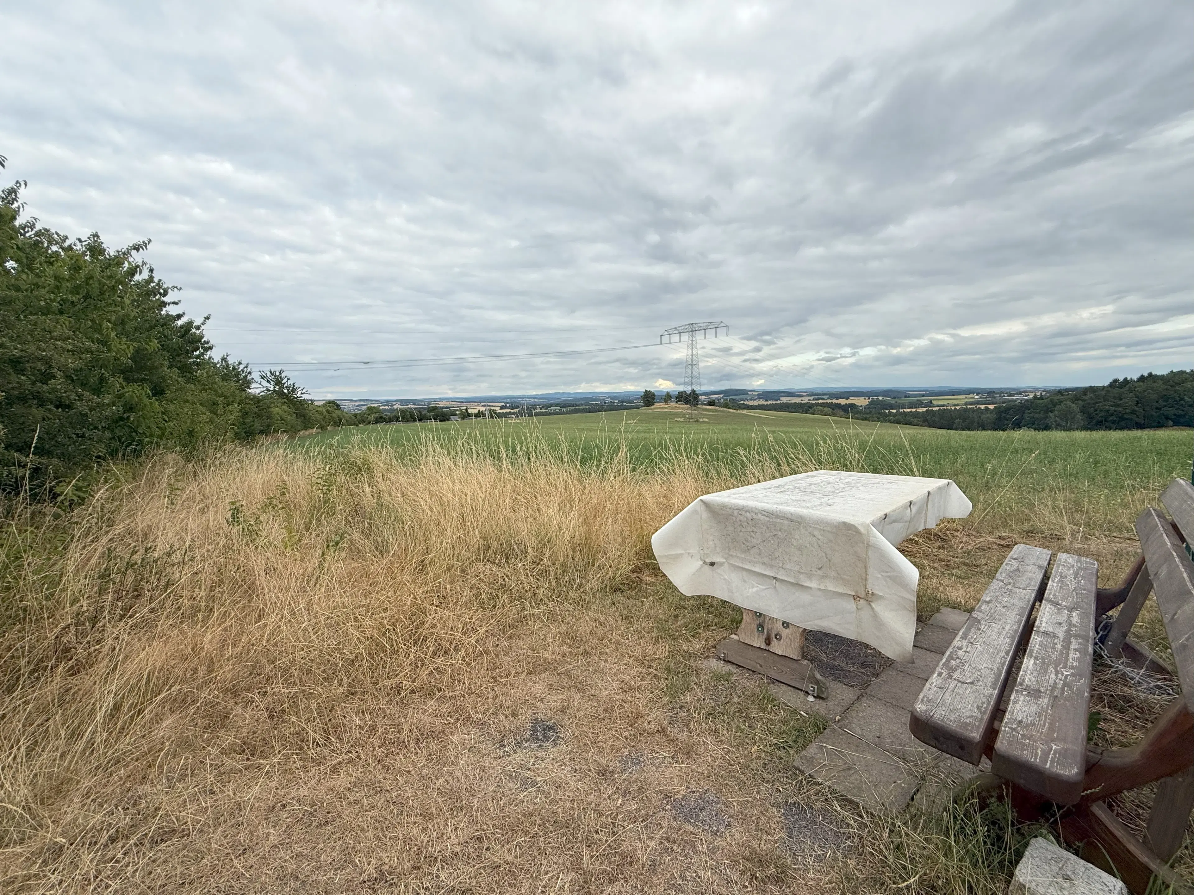 Perceel van 1.429 m² in de natuur van Greiz, Thüringen - Duitsland