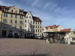 Pension Neubert in centrum, naast het marktplein in Altenburg - Duitsland