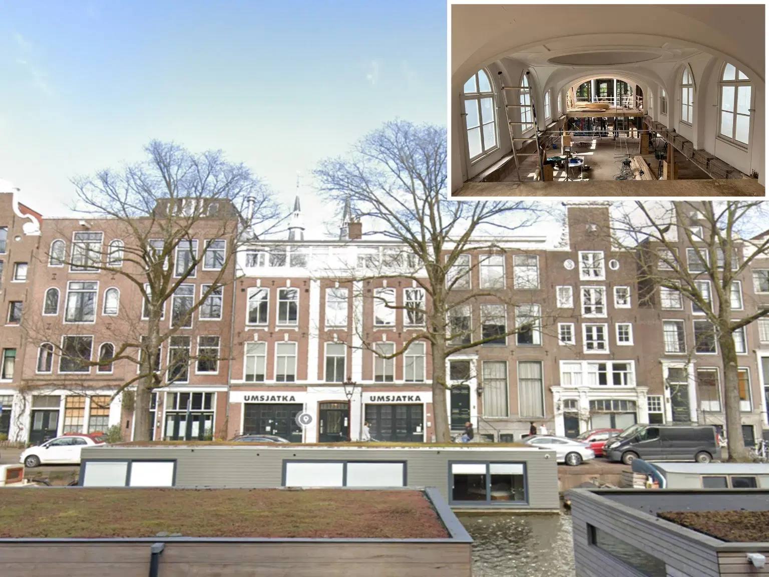 Grachtenpand met schuilkerk | Amsterdam, Brouwersgracht 130-134