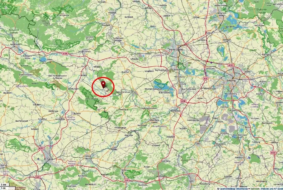 Investeringswooncomplex met 12 appartementen in Roßleben-Wiehe - Duitsland