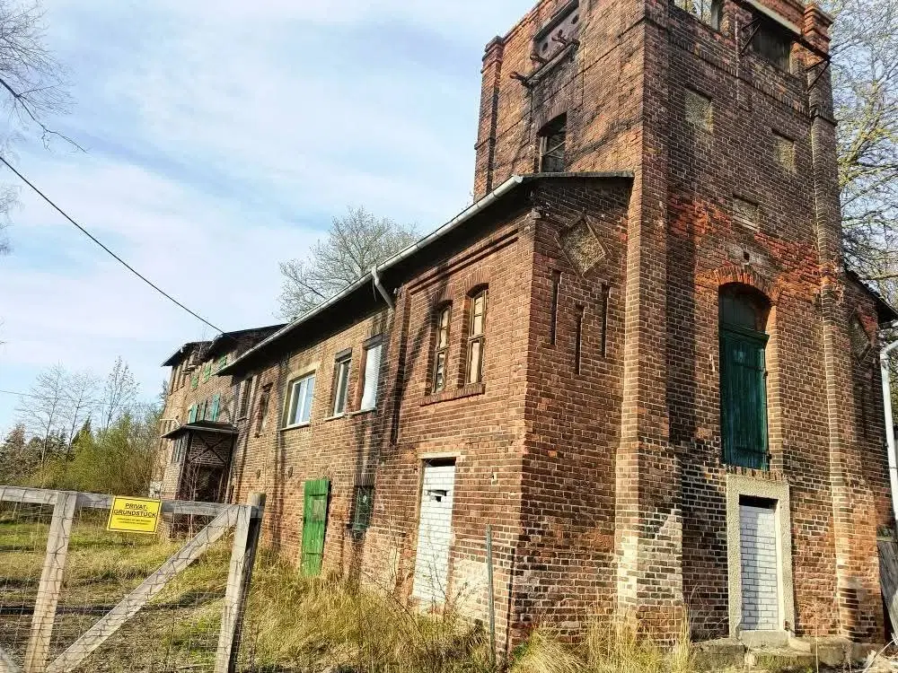 Monumentale watertoren Van Zembschen in Hohenmölsen - Duitsland