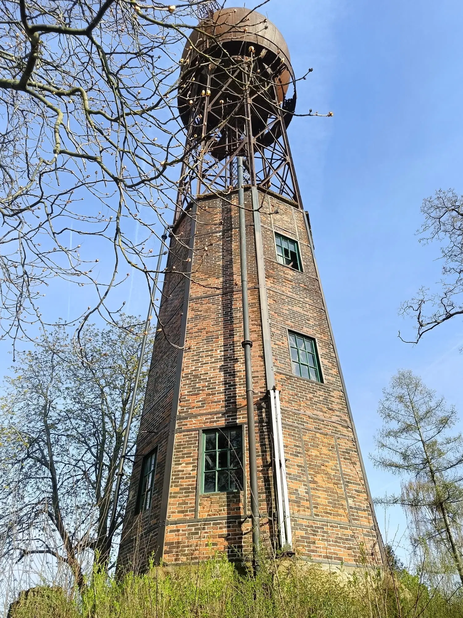Monumentale watertoren Van Zembschen in Hohenmölsen - Duitsland