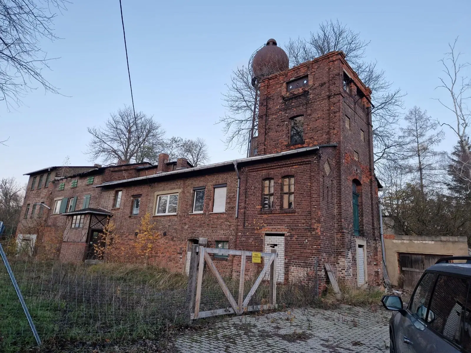 Monumentale watertoren Van Zembschen in Hohenmölsen - Duitsland