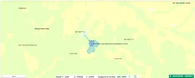 113.324 m² loofbos in Gorno Ozirovo, Varshets Montana - Bulgarije