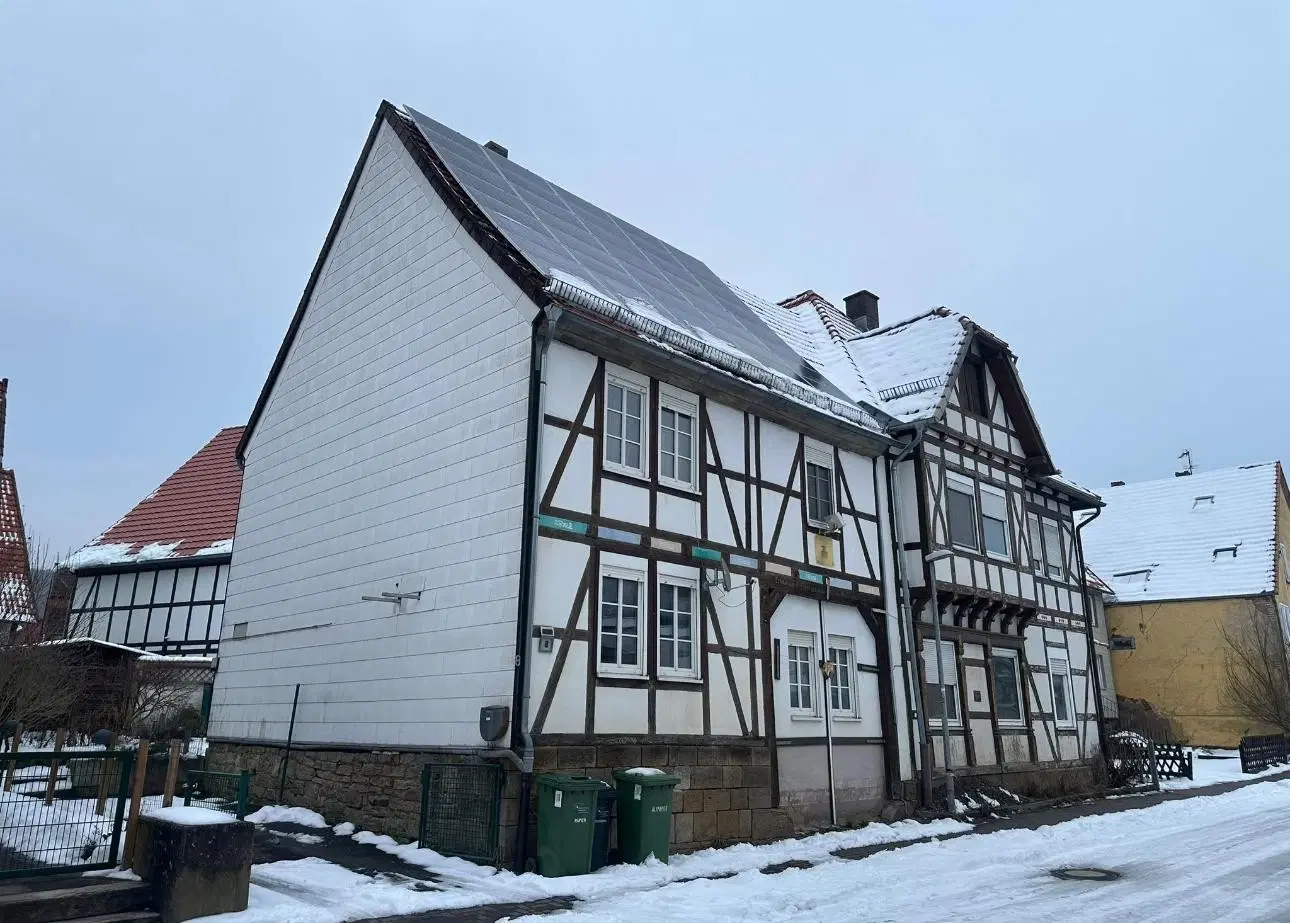 Hoekwoning op perceel van ca. 190 m² in Gottsbüren, Trendelburg - Duitsland