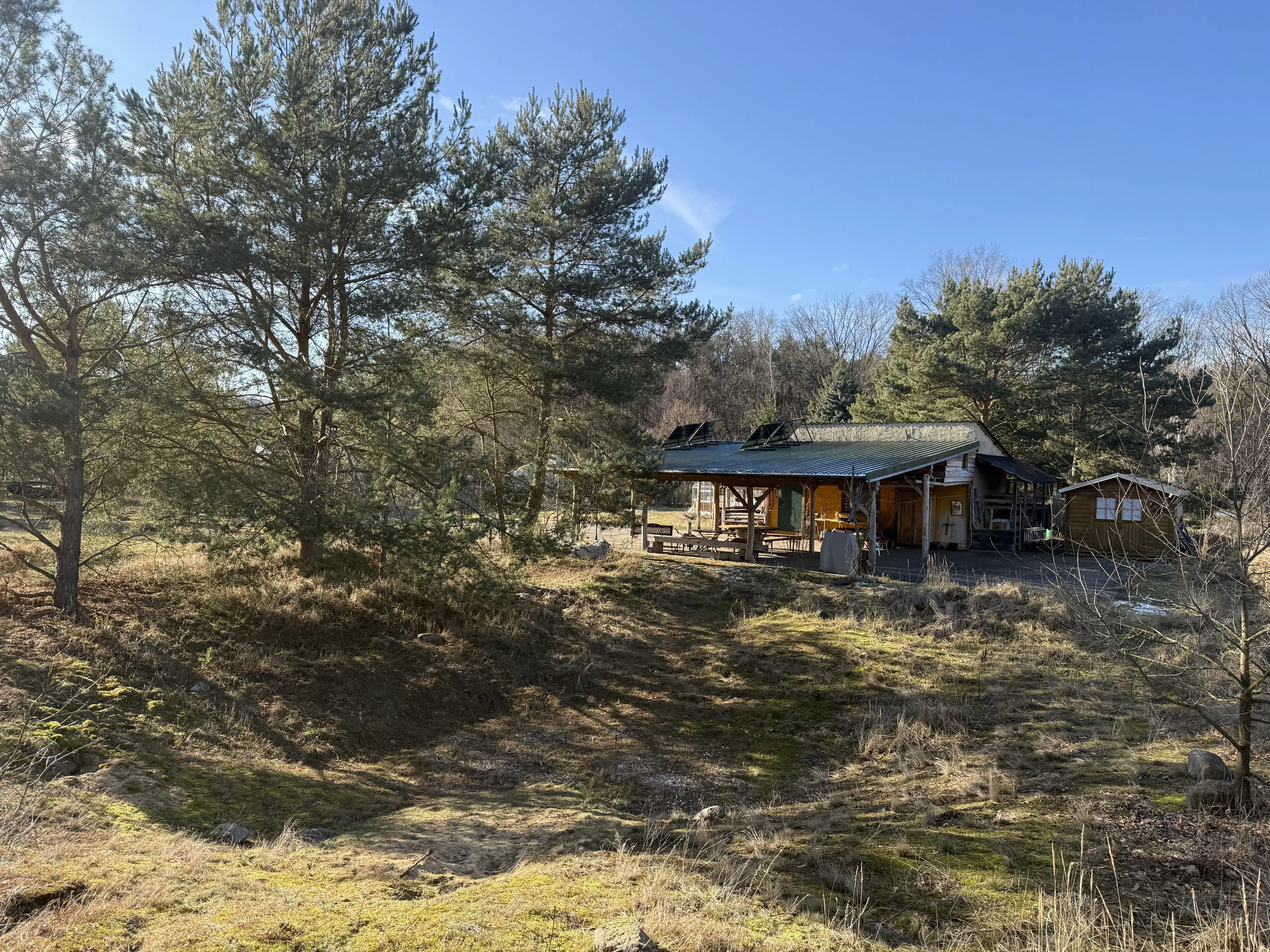 Terrein van ca. 1,75 ha naast natuurcamping Ragösen - Fläming - Duitsland