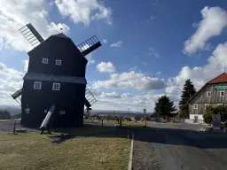 Traditioneel vakwerkhuis in Obercunnersdorf, Bautzen - Duitsland