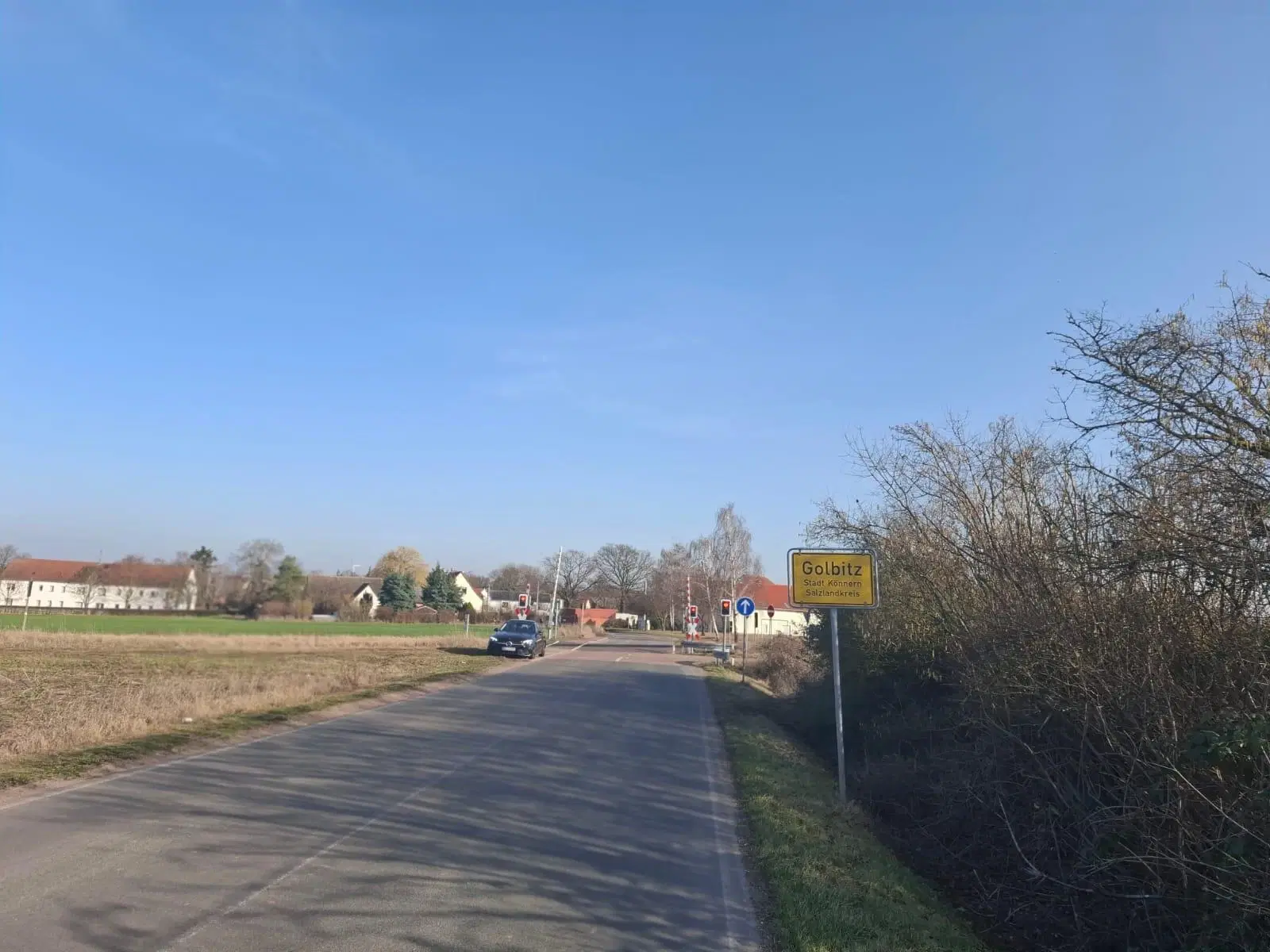 Vrijstaande eengezinswoning met bijgebouw in Könnern, OT Golbitz - Duitsland