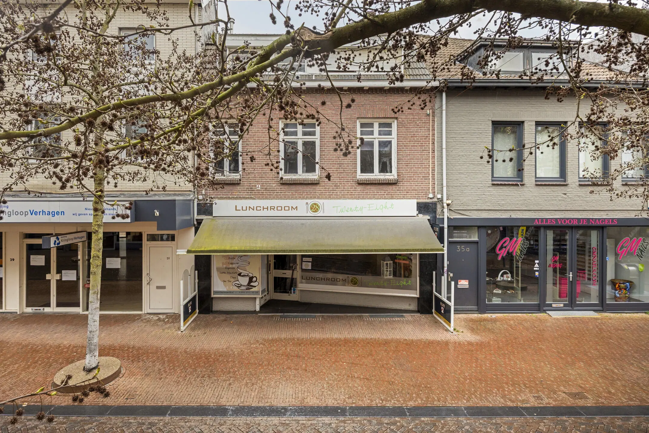 Hoensbroek, Kouvenderstraat 33, 33a en 35