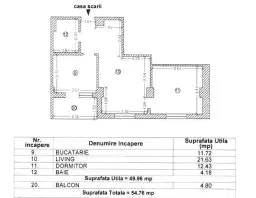Modern appartement 55 m² nabij de kust, bouwjaar 2019 (huur per jaar € 18.000,=) in Constanta - Roemenië