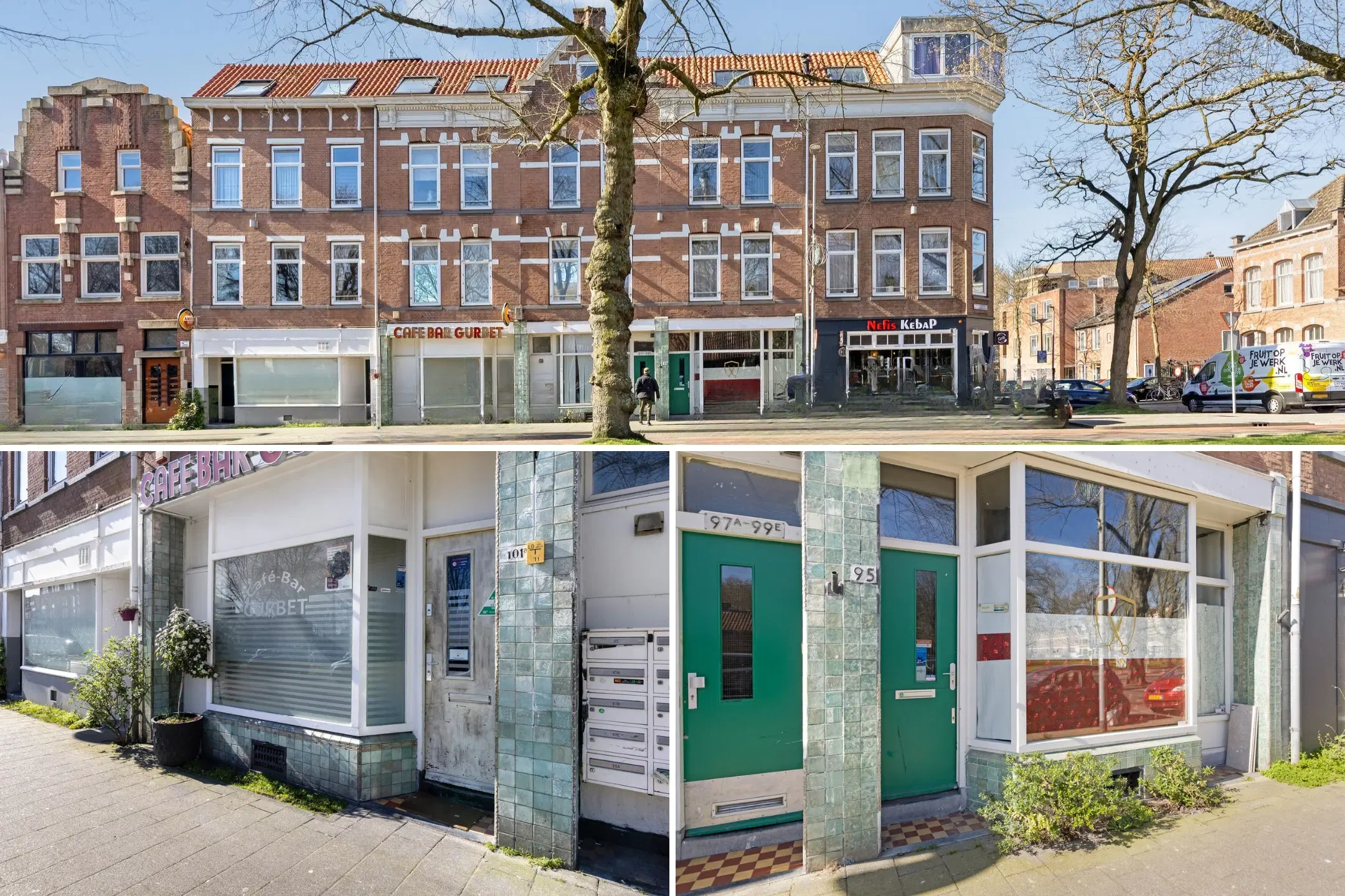 Combinatie Rotterdam, Wolphaertsbocht 95 A, 101 en 103