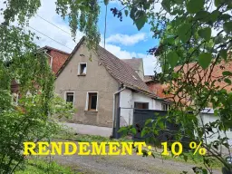 Verhuurd huisje met rendement in Nienstedt/Allstedt, Sachsen-Anhalt - Duitsland