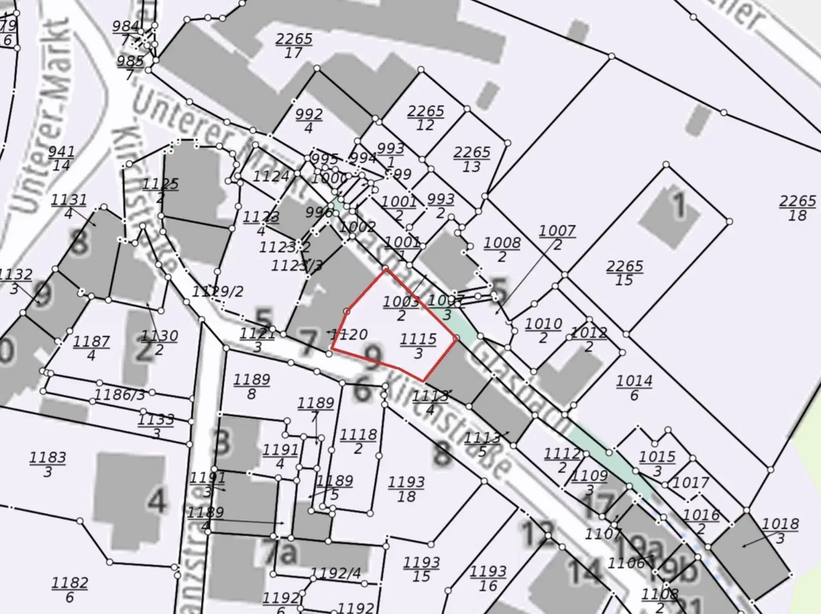 Bouwperceel van 392 m² in Sonneberg - Duitsland