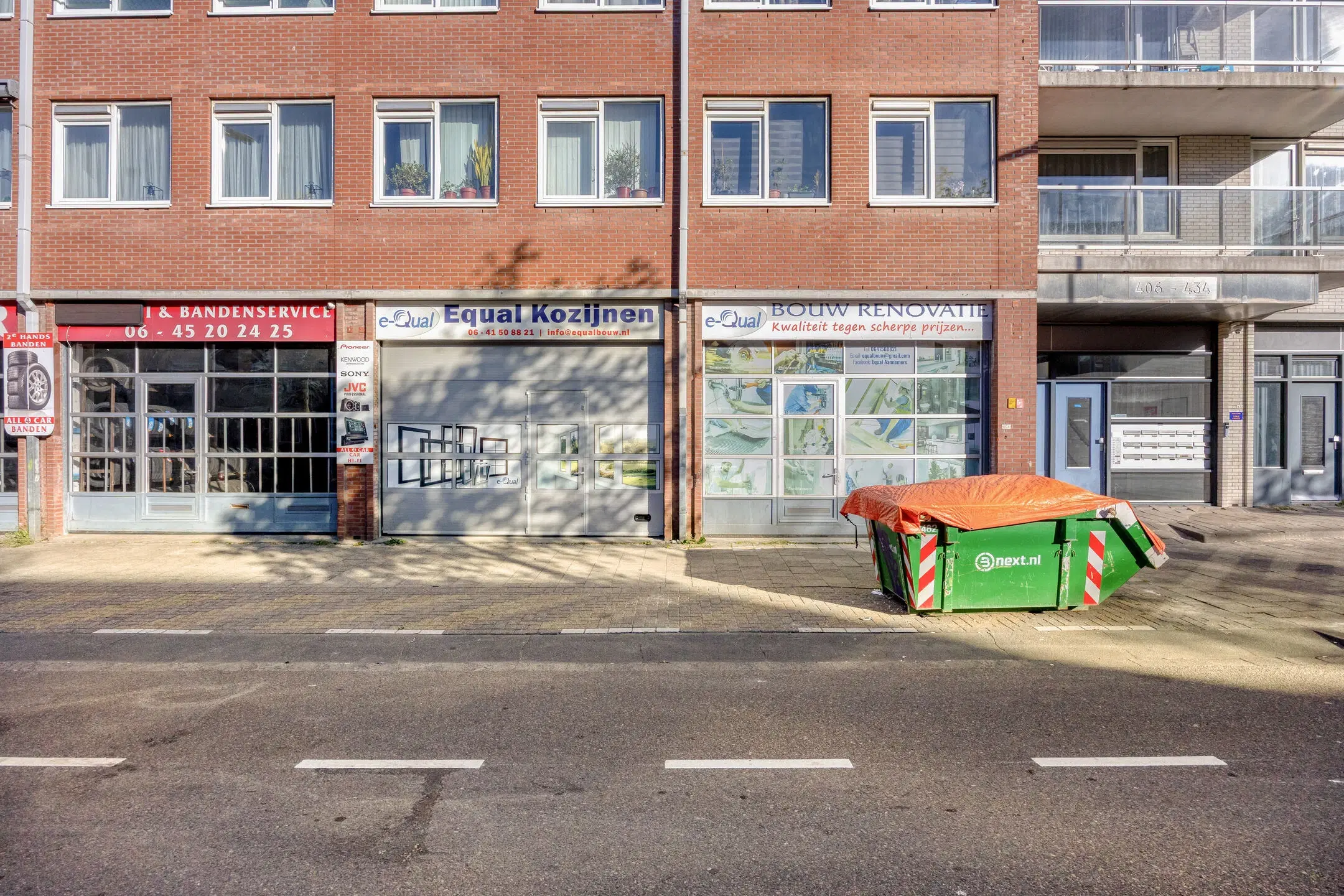 Rotterdam, Wolphaertsbocht 402 - 404 - 436 - 438