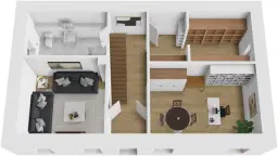 Vrijstaand woonhuis met bijgebouw op 593 m² perceel, nabij Döbeln - Duitsland
