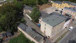 14 woningen (4 verhuurd, huursom = € 6.060,00) met 2.487 m² perceelgrootte, Zörbig, Leipzig – Duitsland