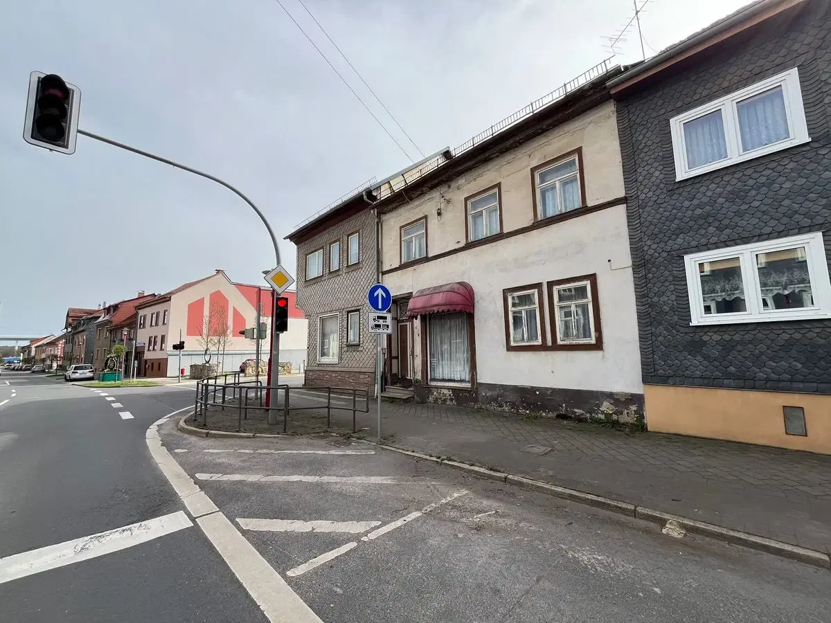 Gebouw in het centrum van Ilmenau - Duitsland