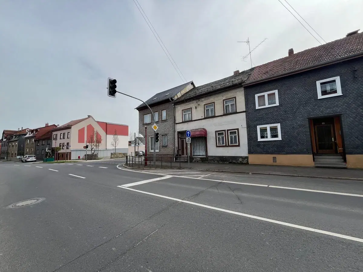 Gebouw in het centrum van Ilmenau - Duitsland
