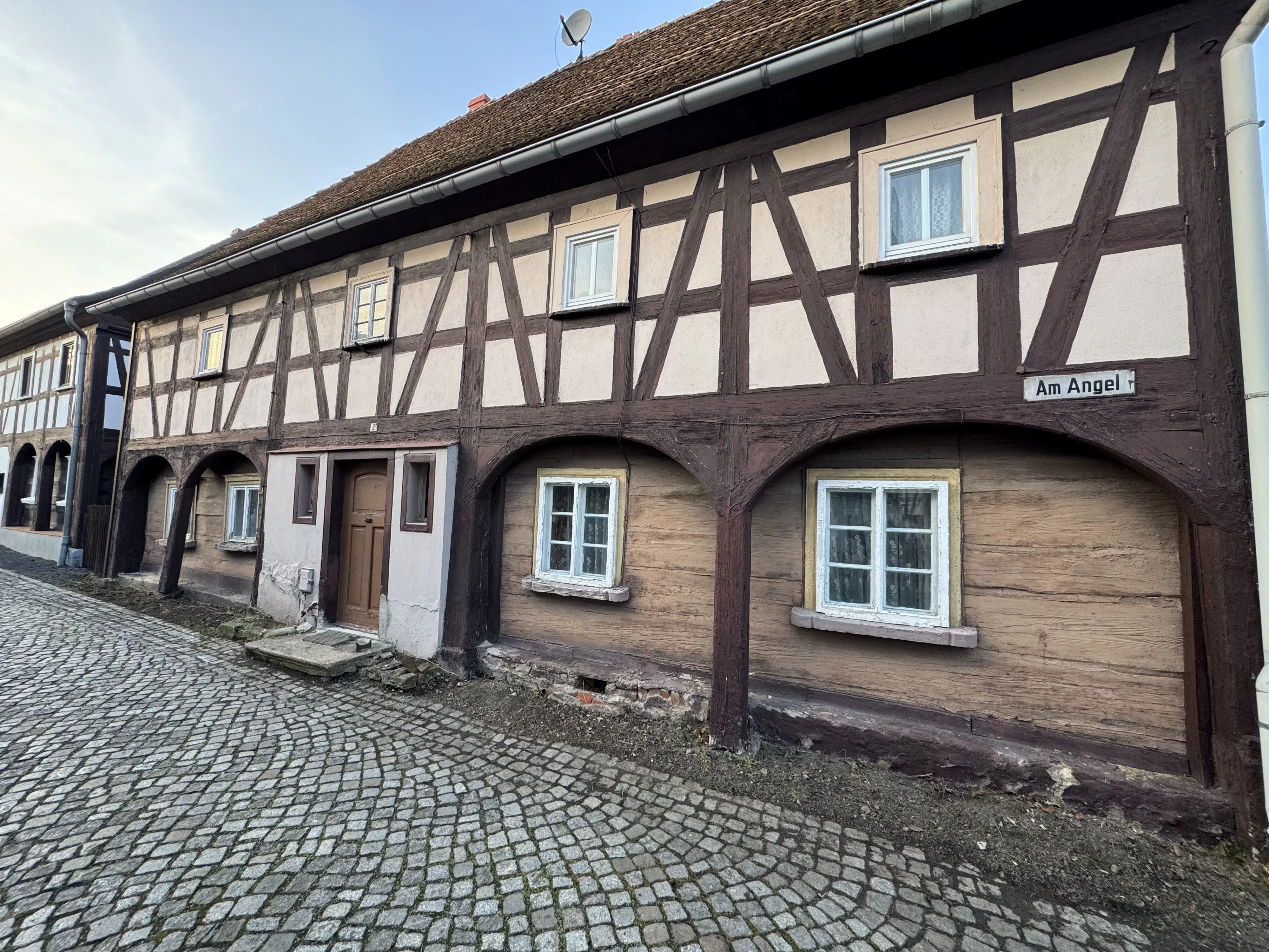 Charmant vakwerkhuis in Hirschfelde - Duitsland