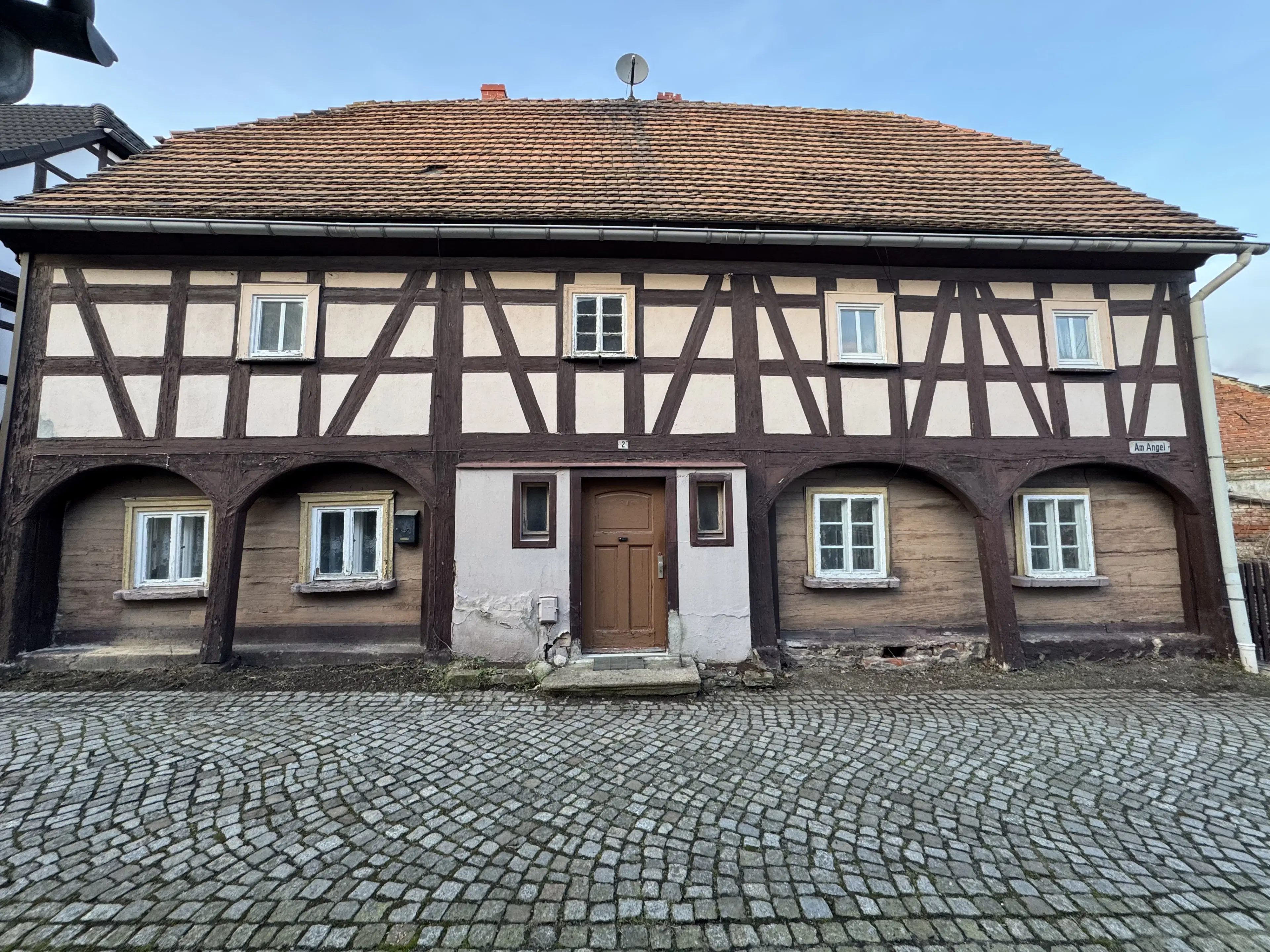 Charmant vakwerkhuis in Hirschfelde - Duitsland