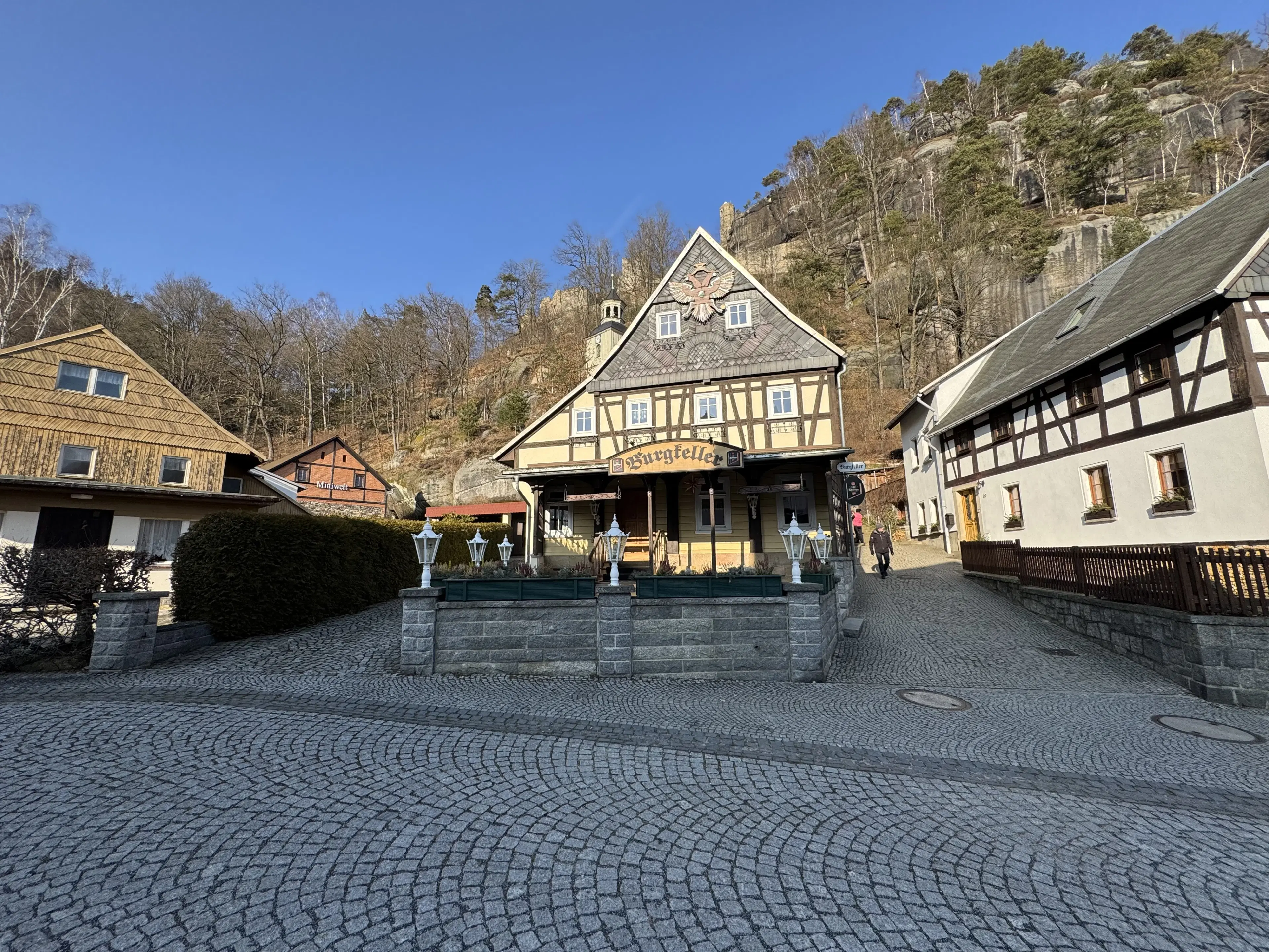 Charmant vakwerkhuis in Hirschfelde - Duitsland