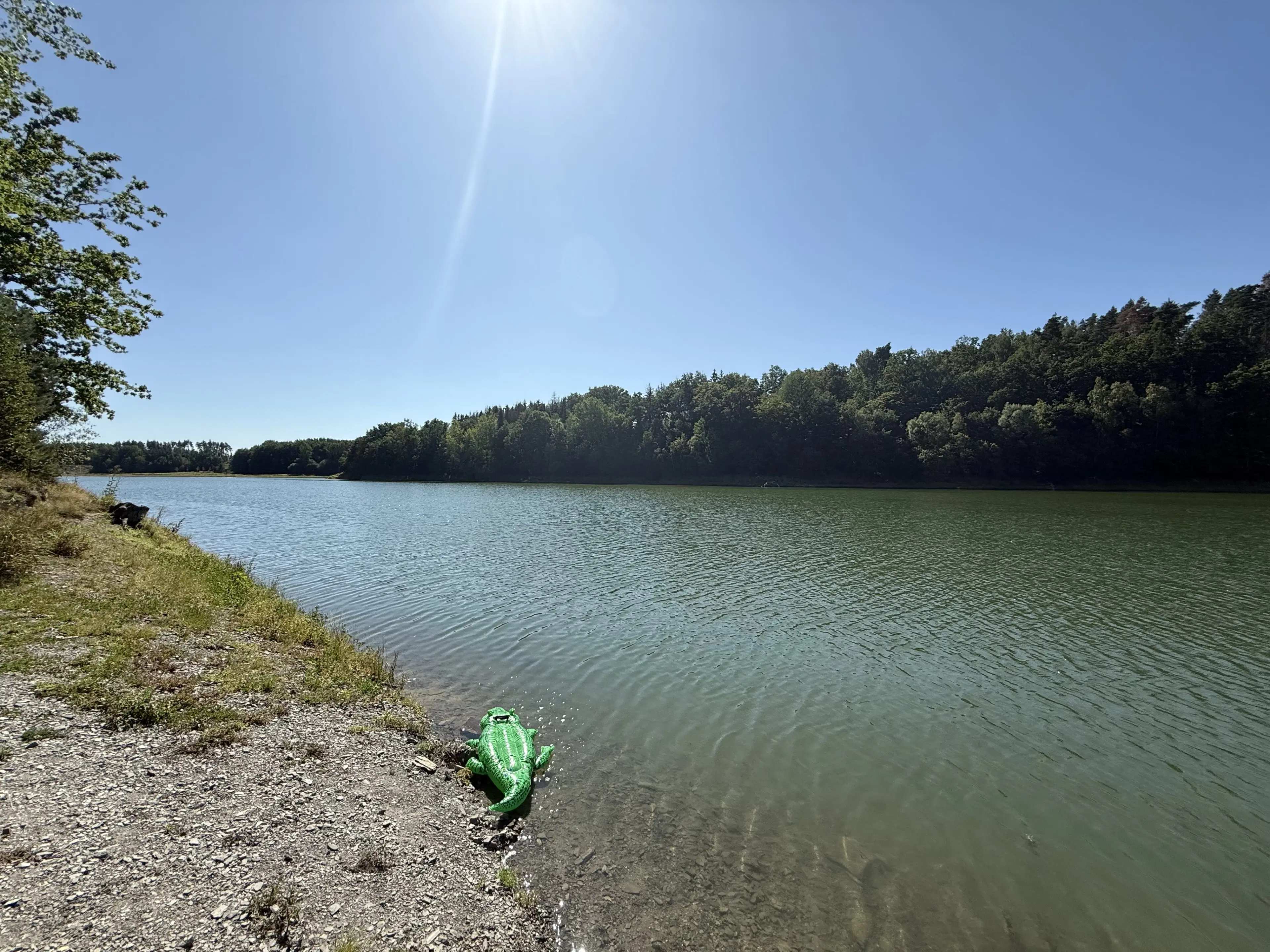 Perceel aan het meer van totaal 472 m² naast Zeulenroda - Duitsland