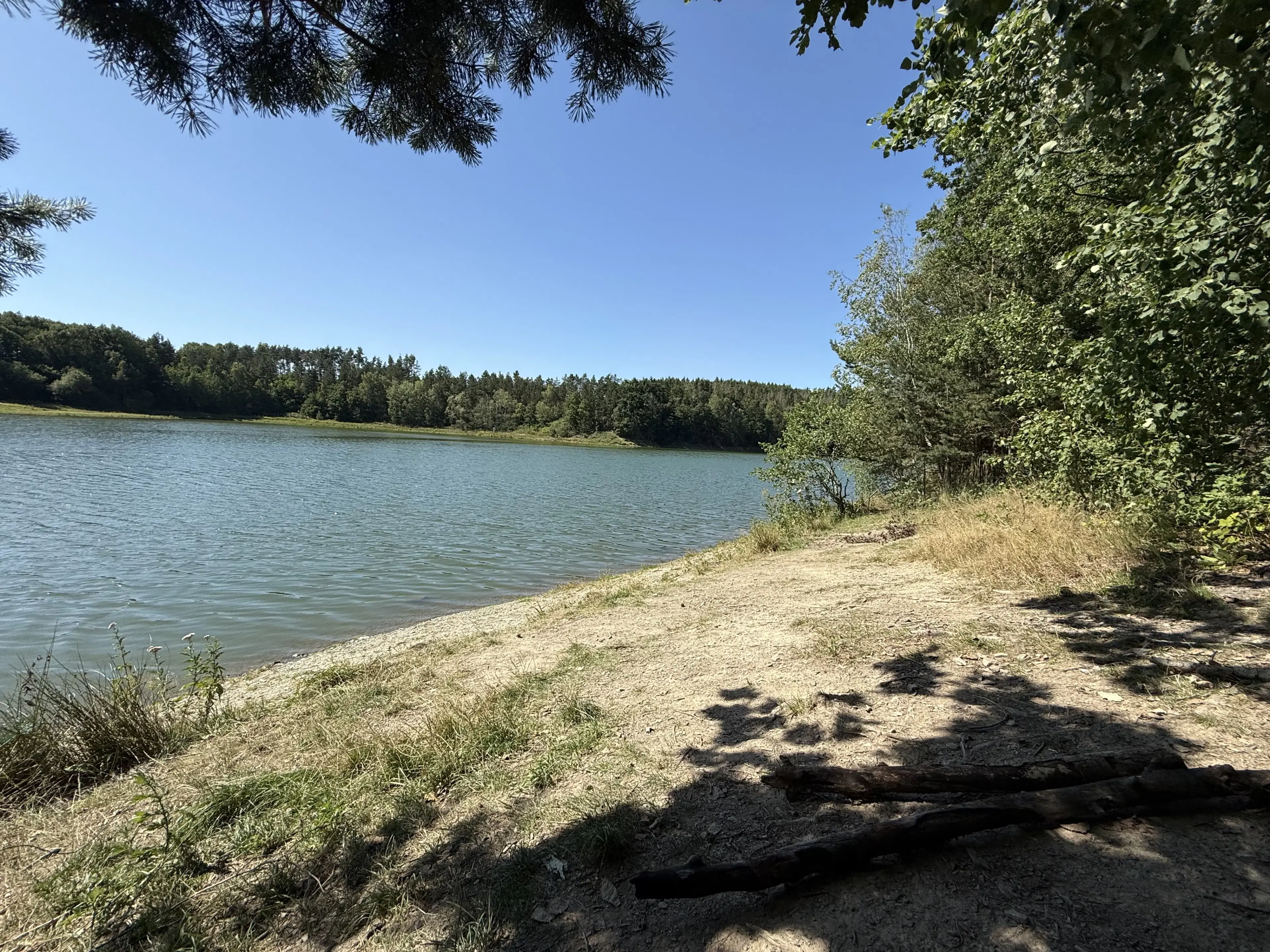 Perceel aan het meer van totaal 472 m² naast Zeulenroda - Duitsland