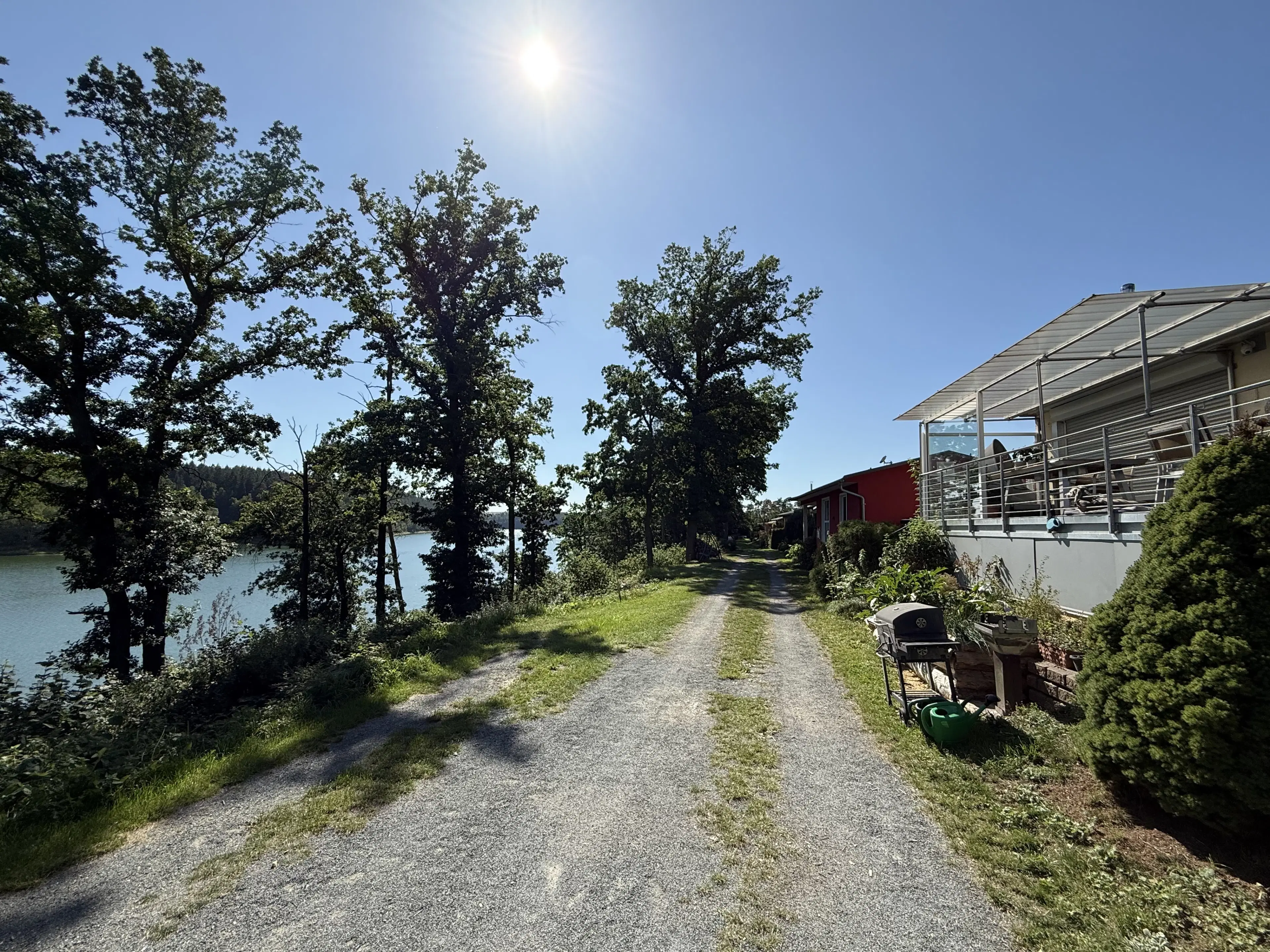 Perceel aan het meer van totaal 472 m² naast Zeulenroda - Duitsland